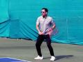 कबड्डीनंतर आता महेंद्रसिंग धोनीने जिंकले टेनिस कोर्ट - Marathi News | Mahendra Singh Dhoni won the tennis court after the kabaddi | Latest cricket News at Lokmat.com