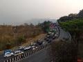 मुंबई-पुणे एक्स्प्रेस वे आज दोन तास बंद  - Marathi News | Mumbai-Pune Expressway is closed for two hours today | Latest raigad News at Lokmat.com