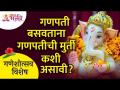 गणपती बसवताना गणपतीची मुर्ती कशी असावी? Lokmat Bhakti - Marathi News | What should be the idol of Ganapati while installing Ganapati? Lokmat Bhakti | Latest bhakti Videos at Lokmat.com
