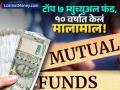 कोणता म्युच्युअल फंड देईल बंपर परतावा? हे आहेत टॉप ७; १० वर्षात अनेकांना केलं श्रीमंत - Marathi News | top 7 large cap mutual funds gave high returns in the past 10 years | Latest business News at Lokmat.com