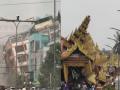 म्यानमार भूकंप: नमाज अदा करणाऱ्यांवर मशिदीचे छत कोसळले, शेकडो लोकांचा मृत्यू... - Marathi News | Myanmar earthquake: Roof collapses on mosque worshippers, hundreds killed... | Latest international News at Lokmat.com