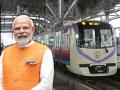 Pune Metro: पंतप्रधान बटन दाबणार अन् मेट्रो धावणार; शनिवार- रविवार तिकिटात ३० टक्के सवलत - Marathi News | Pune Metro Prime Minister narendra modi will push the button and the metro will run 30 percent discount on Saturday-Sunday tickets | Latest pune News at Lokmat.com