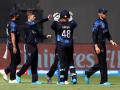 T20 World Cup, NZ vs NAM : नामिबियाची भन्नाट कामगिरी, १३० कोटी भारतीयांची प्रार्थना कामी आली; न्यूझीलंडची वाट लागली - Marathi News | T20 World Cup, NZ vs NAM : Namibia need 164 runs to create history. Certainly a tough Task for them against New Zealand bowlers | Latest cricket News at Lokmat.com