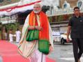 नरेंद्र मोदींनी तिरुपती बालाजी मंदिरात केली पूजा, भगवान व्यंकटेश्वराला घातलं साकडं! - Marathi News | narendra modi to visit tirumala offers prayers tirupati balaji lord shri venketshwar | Latest national Photos at Lokmat.com