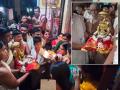 श्रीक्षेत्र नृसिंहवाडी येथील परंपरेने रात्री देव गावात आले - Marathi News | Srikshetra came to Devgaon at night as per the tradition of Nrisimhwadi | Latest kolhapur News at Lokmat.com