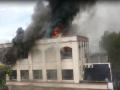 Video - नाशिकमध्ये कारडा कन्स्ट्रक्शनच्या कार्यालयाला भीषण आग - Marathi News | Fire breaks out at karda Construction Office in Nashik | Latest nashik News at Lokmat.com