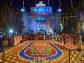 नाशिकमधील मुक्तीधाम 4 हजार दिव्यांच्या रांगोळीने उजळले - Marathi News | Muktidham in Nashik was bright with a 4,000-lan rangoli color | Latest nashik Videos at Lokmat.com