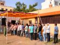Maharashtra Lok Sabha Election 2024 बहुतांश मतदार केंद्रांवर मतदारांच्या लागल्या रांगा - Marathi News | queue of voters formed at most of the polling stations for nashik lok sabha election 2024 | Latest nashik News at Lokmat.com