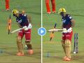 T Natarajan super swing Video, IPL 2022 SRH vs RCB Live: खतरनाक स्विंग! Harshal Patel ची दांडी गुल अन् स्टंपच्या तीन-चार कोलांटी उड्या - Marathi News | T Natarajan super swing to clean bowled Harshal Patel stumps flying in the air IPL 2022 SRH vs RCB Live | Latest cricket News at Lokmat.com