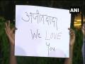 'अजित दादा, we love you', राष्ट्रवादीच्या कार्यकर्त्यांकडून घोषणाबाजी  - Marathi News | Maharashtra Government : 'Ajit Dada, we love you', proclamation from NCP workers | Latest mumbai News at Lokmat.com
