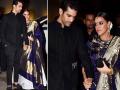 नेहा धुपिया आणि अंगद बेदीच्या रॉयल लूकची चर्चा - Marathi News | neha dhupia with husband angad bedi like royal king and queen look in poorna patel wedding | Latest filmy Photos at Lokmat.com