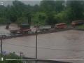 Video : नवापूर शहरातील रंगावली नदीला पुन्हा मोठा पूर - Marathi News | Floods again flood the Rangavali river in Navapur city of nandurbar | Latest nandurbar News at Lokmat.com