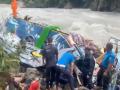 मोठी दुर्घटना! 40 जणांना घेऊन जाणारी भारतीय प्रवासी बस नेपाळमध्ये नदीत कोसळली, अनेकांच्या मृत्यूची शक्यता - Marathi News | nepal bus accident An Indian passenger bus carrying 40 people plunges into a marsyangdi river in Nepal, possibly killing many | Latest international News at Lokmat.com