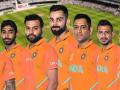 Breaking News, ICC World Cup 2019 : भारताच्या 'ऑरेंज जर्सी'चे झाले अनावरण, पाहा भन्नाट लूक - Marathi News | Breaking News, ICC World Cup 2019: India's Orange Jersey unveiled, see first look | Latest cricket News at Lokmat.com