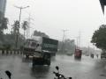 Mumbai Rains: मुंबई, ठाण्यात मान्सूनपूर्व पावसाची हजेरी; उपनगरांत जोरदार सरी - Marathi News | pre monsoon arrives in Mumbai and thane Heavy rains in mumbai suburbs | Latest mumbai News at Lokmat.com