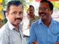 Arvind Kejriwal Lookalike: 'सेम टू सेम' केजरीवाल! मध्य प्रदेशचा पाणीपुरीवाला रातोरात झाला फेमस - Marathi News | This Gwalior chaat seller lookalike Delhi CM Arvind Kejriwal | Latest social-viral News at Lokmat.com
