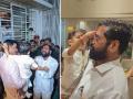 CM Eknath Shinde: CM शिंदेंचं ठाण्यात जंगी सेलिब्रेशन, गोंडस नातू स्वागताला; आजोबा-नातवाच्या प्रेमाचं ट्युनिंग! - Marathi News | CM Eknath Shinde celebration in Thane cute grandson welcomes grandfather | Latest thane Photos at Lokmat.com