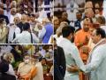 PHOTOS: संसदेत जेव्हा मोदी-सोनिया आमने-सामने येतात अन् शिंदेंनीही वेधलं लक्ष! - Marathi News | pm narendra modi and sonia gandhi namaste during president droupadi Murmu swearing In ceremony eknath shinde also present | Latest national Photos at Lokmat.com