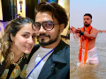 हिना खानच्या बॉयफ्रेंडचं महाकुंभमेळ्यात पवित्र स्नान, व्हिडीओद्वारे दाखवली झलक - Marathi News | Aha Kumbh 2025 Hina Khan Boyfriend Rocky Jaiswal At Takes Holy Dip At Sangam Ahead Her Breast Cancer Treatment | Latest filmy News at Lokmat.com