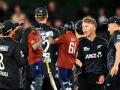 ENG vs NZ T20I : सॉल्ट-ब्रूकची वादळी खेळी! विक्रमी धावसंख्येचा पाठलाग करताना सगळे 'कॅच आउट' - Marathi News | ENG vs NZ T20I Phil Salt Harry Brook Hit Show England Thrash New Zealand By 65 Runs In 2nd T20I Take 1 0 Series Lead All NZ Batsmen Caught Out | Latest cricket News at Lokmat.com