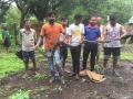 डहाणूत पकडला 11 फुटी अजगर - Marathi News | 11-foot python caught on a trek | Latest vasai-virar News at Lokmat.com