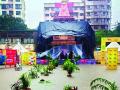 गणपती बाप्पाचे मंडपही झाले जलमय - Marathi News | Ganapati Bappa's mandap also became watertight | Latest mumbai News at Lokmat.com