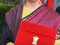निर्मला सीतारामन यांच्या 'बजेट शाली'ची चर्चा, काय त्या शालीच्या कापडाची खासियत - Marathi News | budget shawl significance 2026 why Nirmala Sitharaman wears shawls on budget day fabric details of Nirmala Sitharaman budget shawl significance of budget shawls worn by finance minister Indian handloom shawls used in Union Budget | Latest sakhi Photos at Lokmat.com