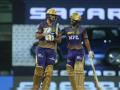 IPL 2021, KKR vs SRH T20 Live : कोलकाताची युवा ब्रिगेड सॉलिड खेळली; नितीश राणानं ८० पैकी ६० धावा अवघ्या १३ चेंडूंत चोपल्या  - Marathi News | IPL 2021, KKR vs SRH T20 Live :  Nitish Rana & Rahul Tripathi Two half-centurions; KKR have posted 187 for 6 | Latest cricket News at Lokmat.com