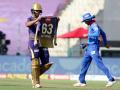 DC vs KKR Latest News : Emotional; नितिश राणानं अर्धशतकानंतर का दाखवली 'सुरींदर' नावाची जर्सी?  - Marathi News | DC vs KKR Latest News : Nitish Rana dedicates his fifty to his father in law, who passed away yesterday, Video | Latest cricket News at Lokmat.com