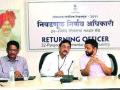 निवडणूक निरीक्षकांनी बैठकीत घेतला पूर्वतयारीचा आढावा - Marathi News | Election observers reviewed the preparations for the meeting | Latest raigad News at Lokmat.com