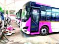 नागपुरात आपली बसच्या ताफ्यात पाच तेजस्विनी बस - Marathi News | Five Tejaswini buses in the fleet of Apali bus in Nagpur | Latest nagpur News at Lokmat.com