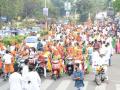 नवी मुंबईत गुढीपाडव्यानिमित्त महिलांची मोटारसायकल रॅली - Marathi News | Women's Motorcycle Rally for Navi Mumbai's Gudi Padwa | Latest navi-mumbai Photos at Lokmat.com