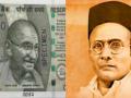 नोटांवरील महात्मा गांधींचा फोटो हटवा, सावरकरांचा फोटो लावा; हिंदू महासभेची मागणी  - Marathi News | Remove photo of Mahatma Gandhi on currency, take photo of Savarkar; The demand by Hindu Mahasabha | Latest national News at Lokmat.com