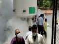 Nashik Oxygen Leakage: ऑक्सिजन गळतीनंतर धावाधाव, पाहा डॉ. झाकीर हुसेन रुग्णालयातील फोटो - Marathi News | Nashik Oxygen Tank Leak: Dr. Oxygen leak at Zakir Hussain Hospital, 22 patients die | Latest nashik Photos at Lokmat.com