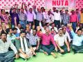शासनाच्या अन्यायकारक निर्णयाविरुद्ध ‘नुटा’चे धरणे - Marathi News | "NUTA" staged Gherao against the unjust decision of the government | Latest nagpur News at Lokmat.com