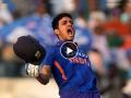 IND vs NZ, 1st ODI Live : १९ चौकार, ९ षटकार! २३व्या वर्षी शुभमन गिल ठरला 'सुपर स्टार'; पाहा त्याच्या द्विशतकाचे हायलाईट्स, Video  - Marathi News | IND vs NZ, 1st ODI Live : Shubman Gill scored 208 runs in 149 balls with 19 fours and 9 sixes. He created history today at the age of just 23, Watch he’s magical knock Video | Latest cricket News at Lokmat.com