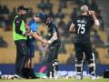 NZ vs BAN Live : गड आला पण... ! न्यूझीलंडची विजयी हॅटट्रिक अन् केन विलियम्सनला पुन्हा 'दुखापत' - Marathi News | ICC ODI World Cup NZ vs BAN Live : 3rd win for New Zealand, beat Bangladesh by 8 wickets; but Kane Williamson's walking back retired hurt, he receives a blow on thumb | Latest cricket News at Lokmat.com
