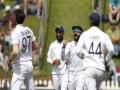 NZ vs IND, 1st Test: इशांत शर्मानं टीम इंडियाची लाज राखली; न्यूझीलंडनं घेतली नाममात्र आघाडी - Marathi News | New Zealand vs India, 1st Test, Day 2: New Zealand lead by 51 runs with 5 wickets in hand in the first innings, Ishant Sharma was the star for India | Latest cricket News at Lokmat.com