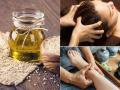 सर जो तेरा चकराये.. चमचाभर तिळाच्या तेलापुढे महागडे तेल फेल, अंगदुखी-स्ट्रेसवर जबरदस्त पारंपरिक उपाय - Marathi News | Sesame Oil for Headache, Body Pain & Stress Relief, Traditional Ayurvedic Solution | Latest sakhi News at Lokmat.com