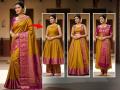 साडी १ - ड्रेस १०, पाहा एकाच साडीतून शिवता येतील असे दहा डिझायनर ड्रेसेस, बजेट कमी स्टाइल जबरदस्त... - Marathi News | outfits from one old saree how to reuse old saree for dresses old saree reuse ideas for outfits | Latest sakhi Photos at Lokmat.com