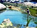 पाणी कमी, मासेमारी जोरात : - Marathi News | Reduce water, fatty fish: | Latest nashik News at Lokmat.com