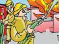 कडब्याची गंजी जळून खाक - Marathi News | Cabbage burns | Latest chhatrapati-sambhajinagar News at Lokmat.com