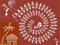 वारली चित्रांनी सजले गणेश उद्यान - Marathi News | Warli paintings decorated with Ganesh garden | Latest mumbai News at Lokmat.com
