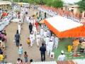 दैठण्यात पालखीचे स्वागत - Marathi News | Welcome to Peth | Latest chhatrapati-sambhajinagar News at Lokmat.com
