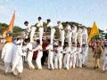 अश्व रिंगण सोहळ्यात भाविकांची मांदियाळी - Marathi News | Ashwhe Ringon celebrated the audience | Latest chhatrapati-sambhajinagar News at Lokmat.com