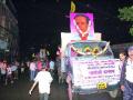 साठे जयंतीनिमित्त शहरात मिरवणूक - Marathi News | Procession in city for Sathe Jayanti | Latest nashik News at Lokmat.com