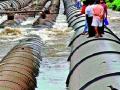 पाइपलाइन फुटल्याने 25 टक्के पाणीकपात - Marathi News | 25 percent watercourse due to pipelines | Latest mumbai News at Lokmat.com