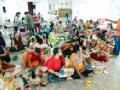कार्यशाळेत साकारल्या गणेश मूर्ती - Marathi News | Ganesh idol created in the workshop | Latest nagpur News at Lokmat.com