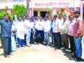 पंचायत समितीविरूद्ध मनेसेचे आंदोलन - Marathi News | Manasseh movement against Panchayat Samiti | Latest ahilyanagar News at Lokmat.com