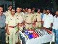 ३० तलवारींसह शस्त्रसाठा जप्त - Marathi News | Arms armor seized with 30 swords | Latest nashik News at Lokmat.com